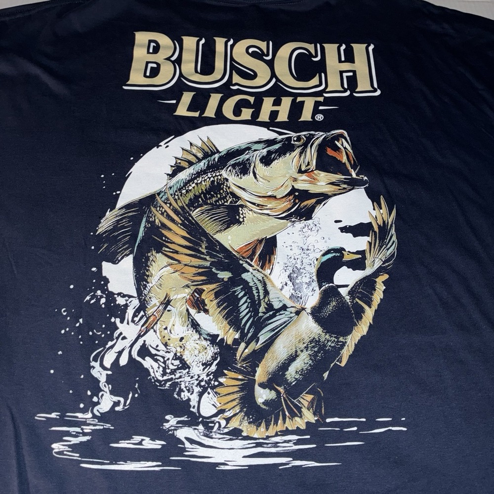 Busch Light Men's 3X Tee T-Shirt With Matching Socks! - Picture 4 of 8